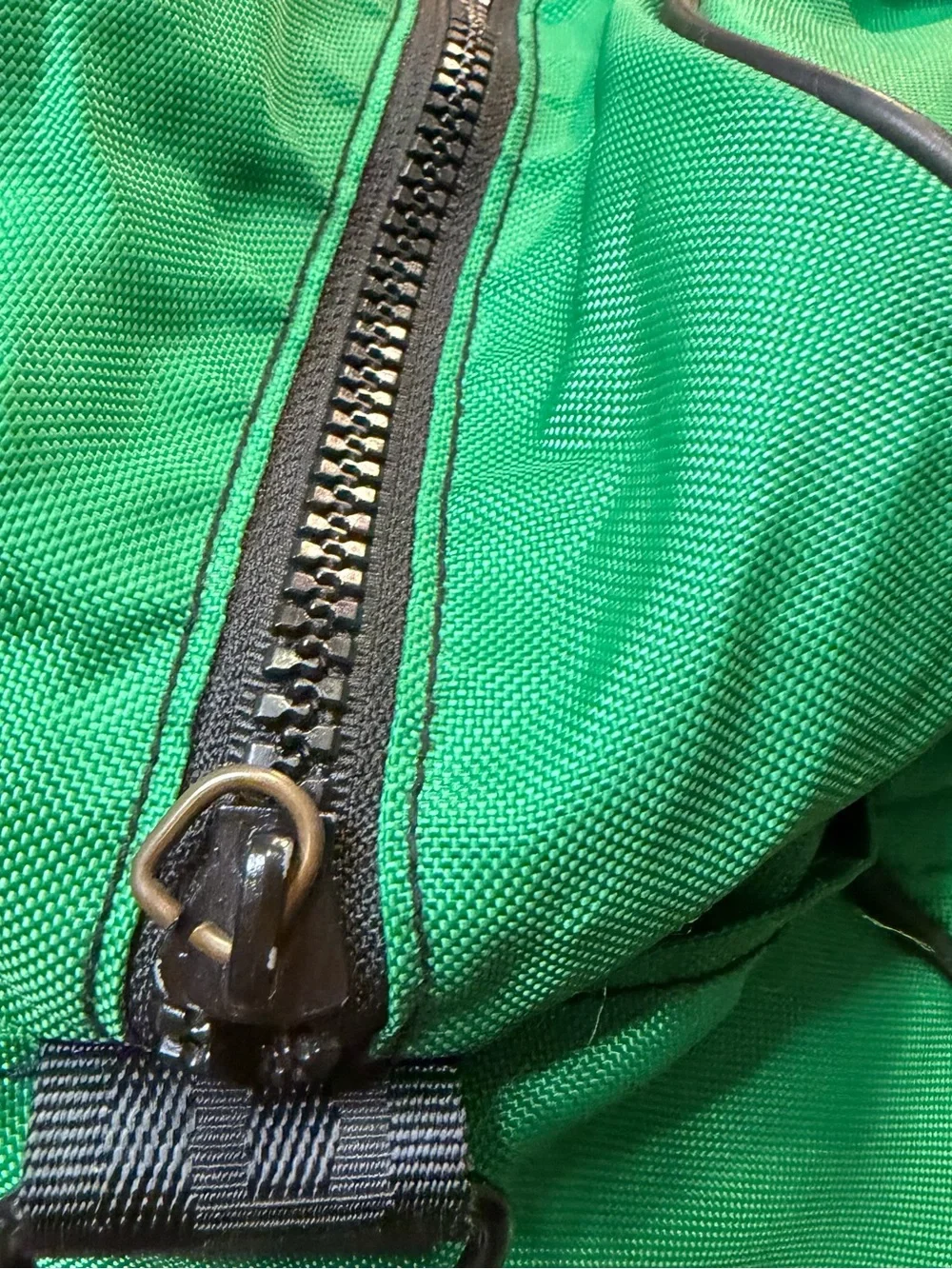 Vintage Polo Sport Ralph Lauren Green Duffel Bag Soft Case Shoe Compartment Gym